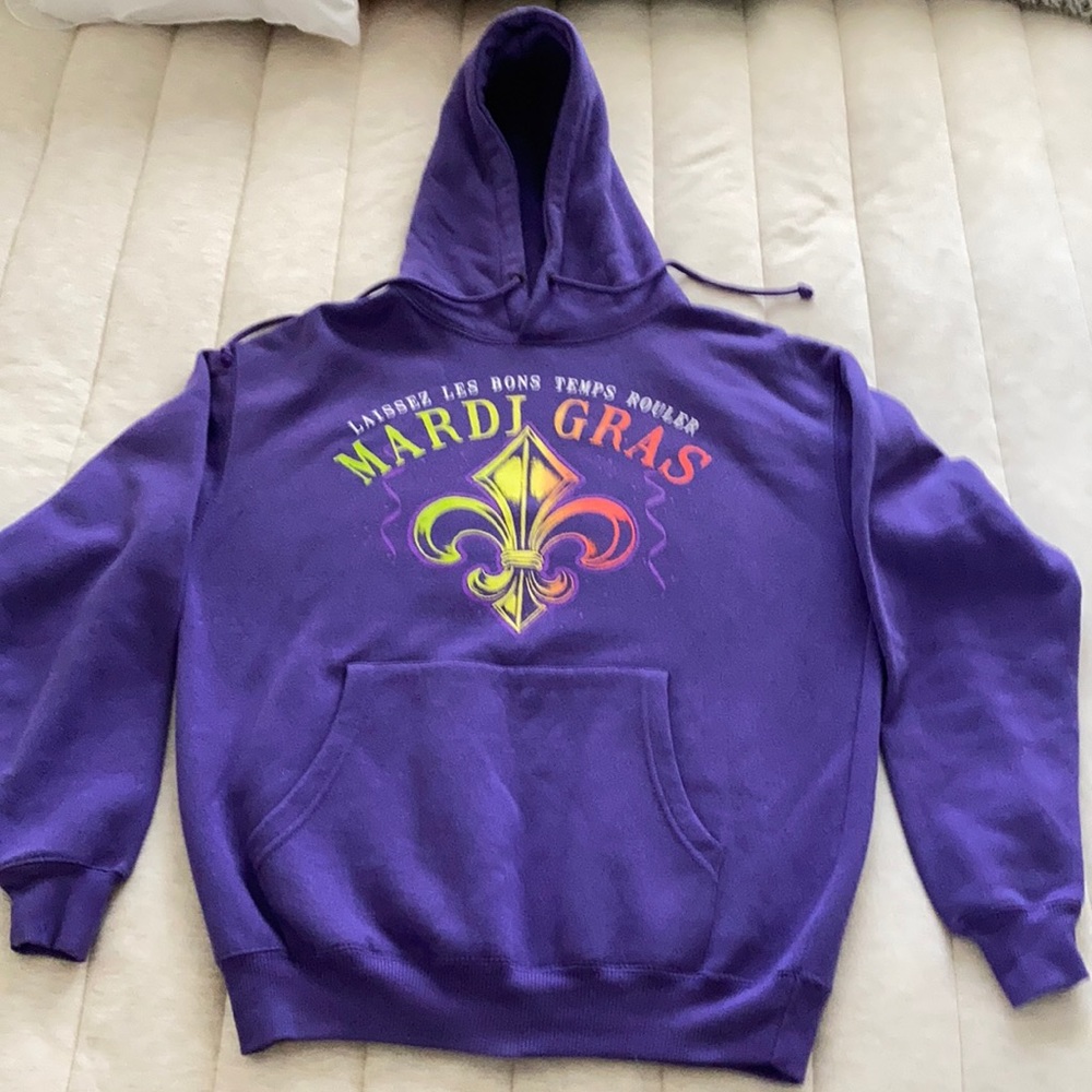 Mardi Gras sweatshirt
